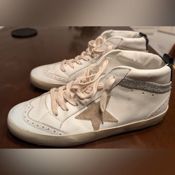 Golden Goose Mid Star Classic w/ Swarovski Crystals - Picture 10 of 10
